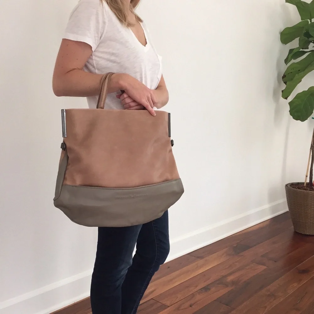 Halston Heritage Crossbody Tote NWOT - Picture 4 of 9